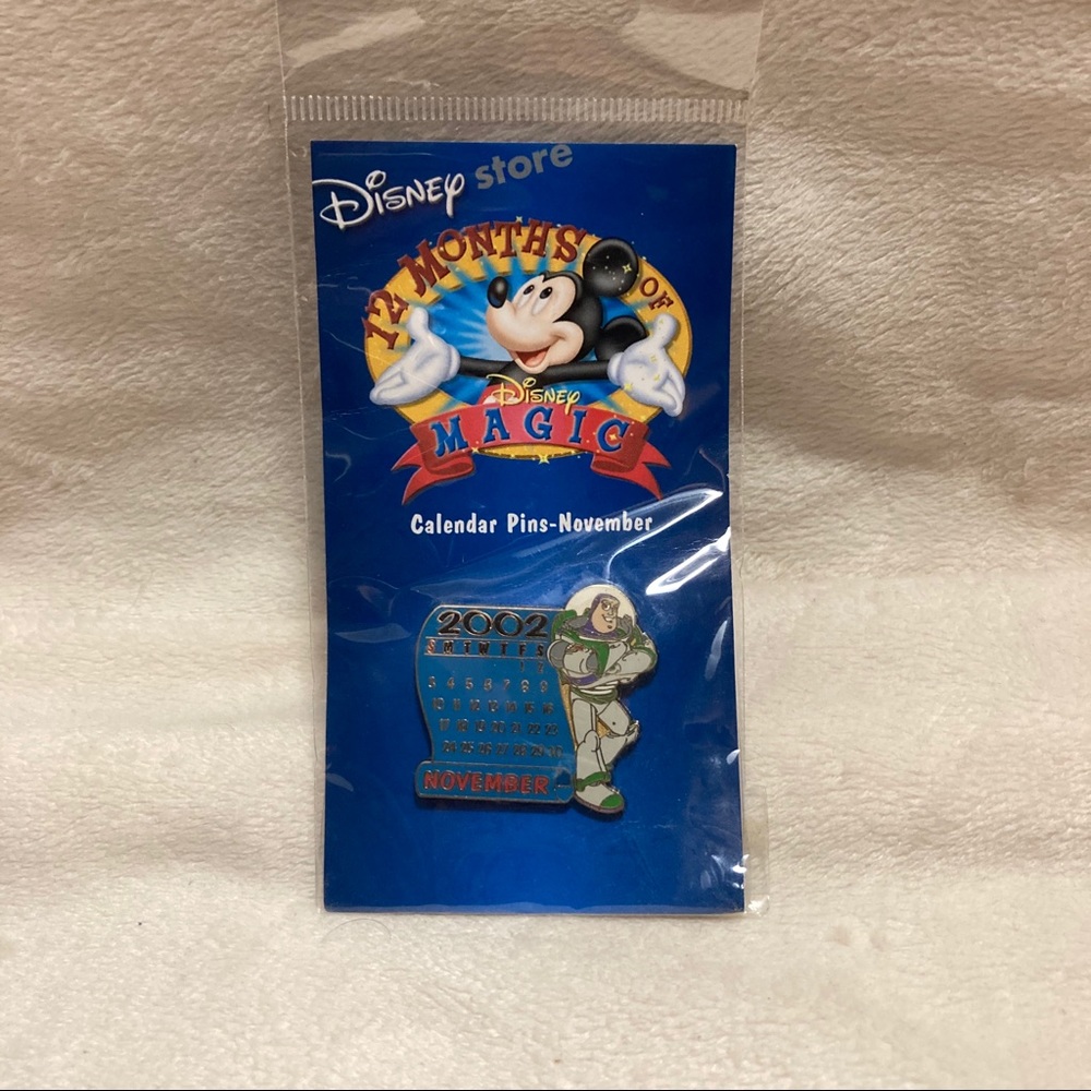 November 2002 Buzz Lightyear Disney Pin Toy Story